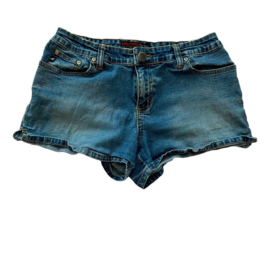Women’s Vintage Aeropostale Y2K Super Short Low Rise Shorts Size 5/6